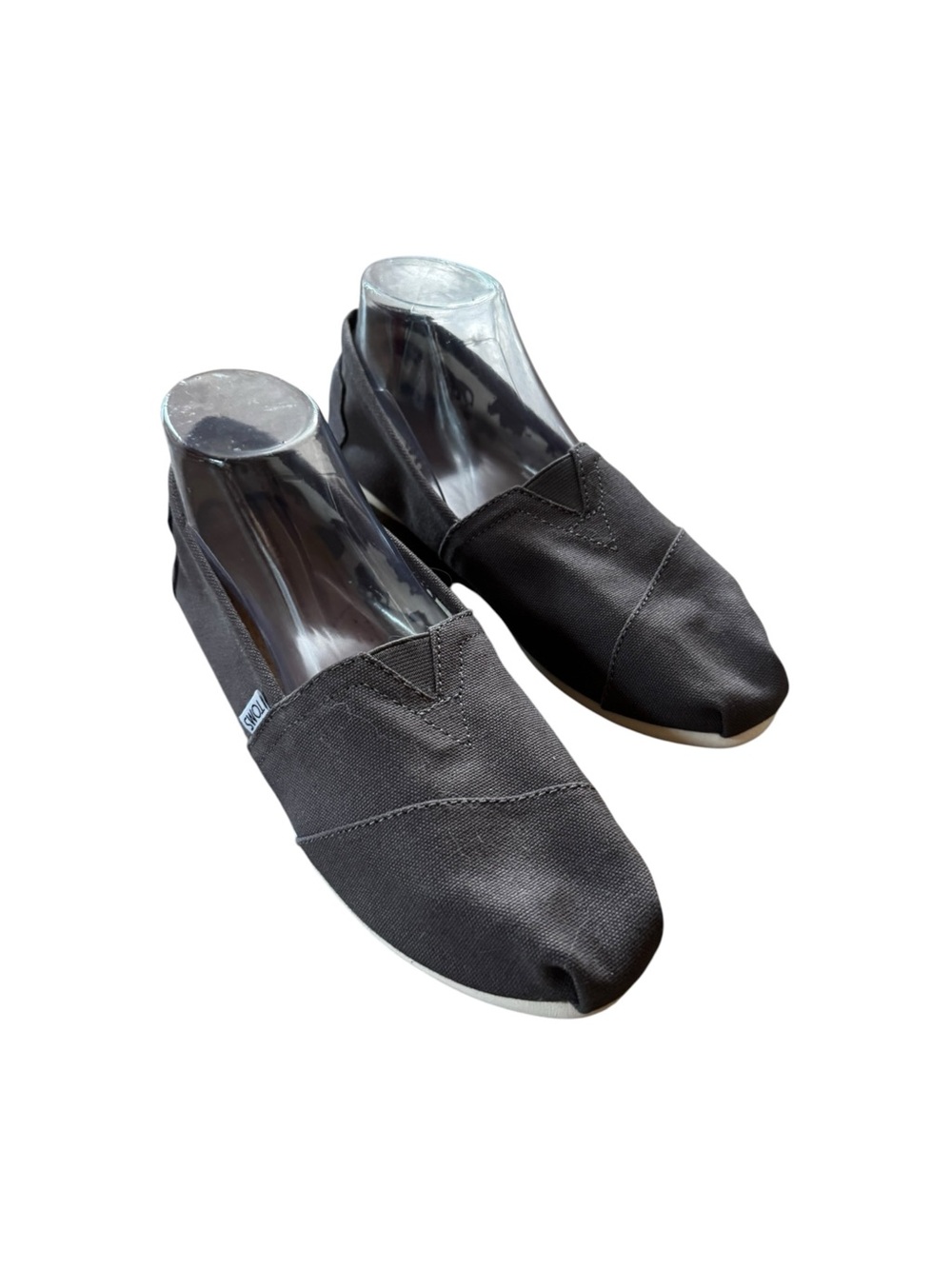 NWTs Women’s Toms Size 9 Grey Alpargatas Slip On Fabric Shoes